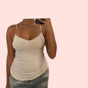 American Eagle Outfitters Cream Camisole